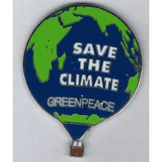 Greenpeace Save the Climate Globe Silver